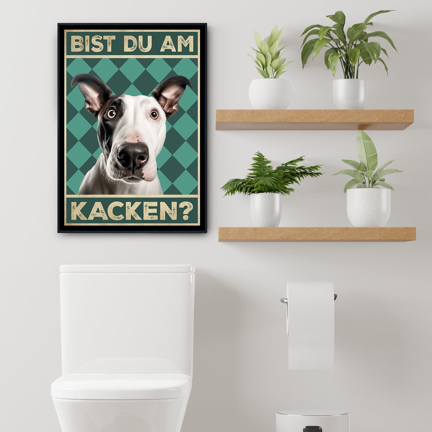 Tigerlino Poster Bist du am Kacken? günstig online kaufen