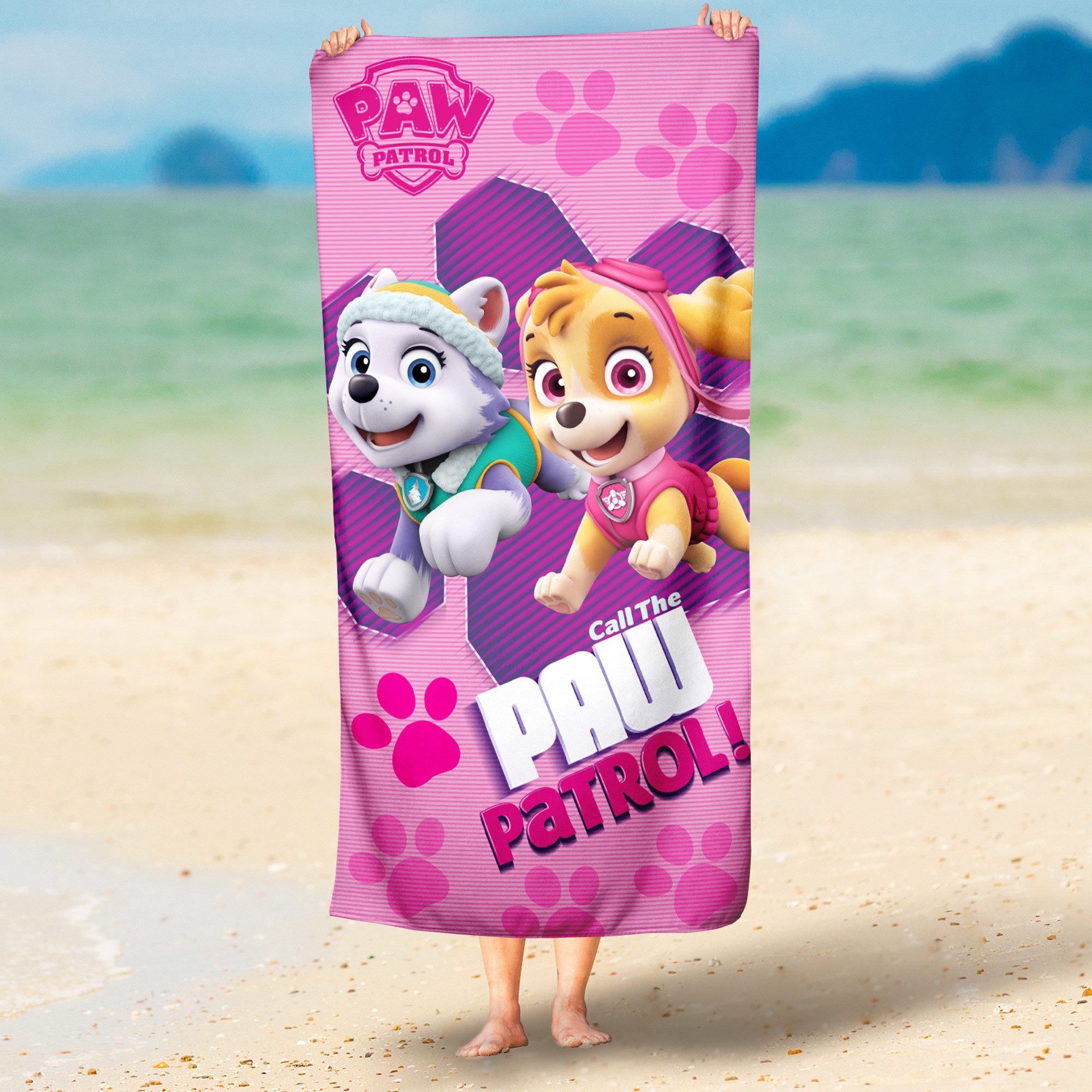 BERONAGE Strandtücher Paw Patrol Kinder Badetuch günstig online kaufen