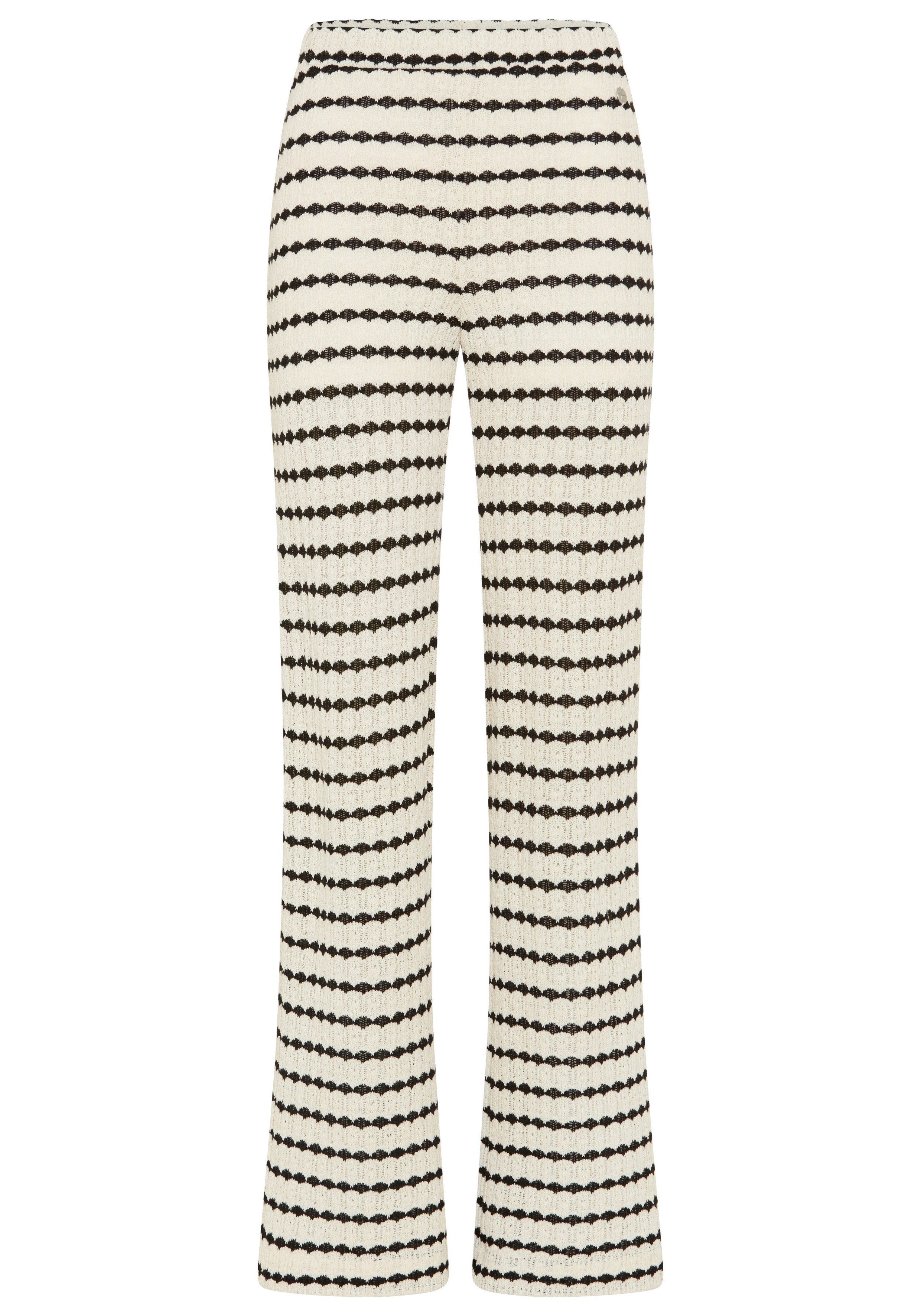 Tamaris Strickhose luftige Hose mit trendigem Muster und lässigem Schnitt. € 49,99, (€ 49,99 pro 1 Stk).