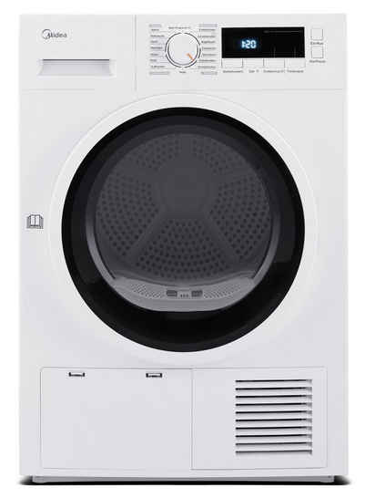 Midea Kondenstrockner Glory T 3.8B, 8kg, AutoDry, Startzeitvorwahl, Knitterschutz