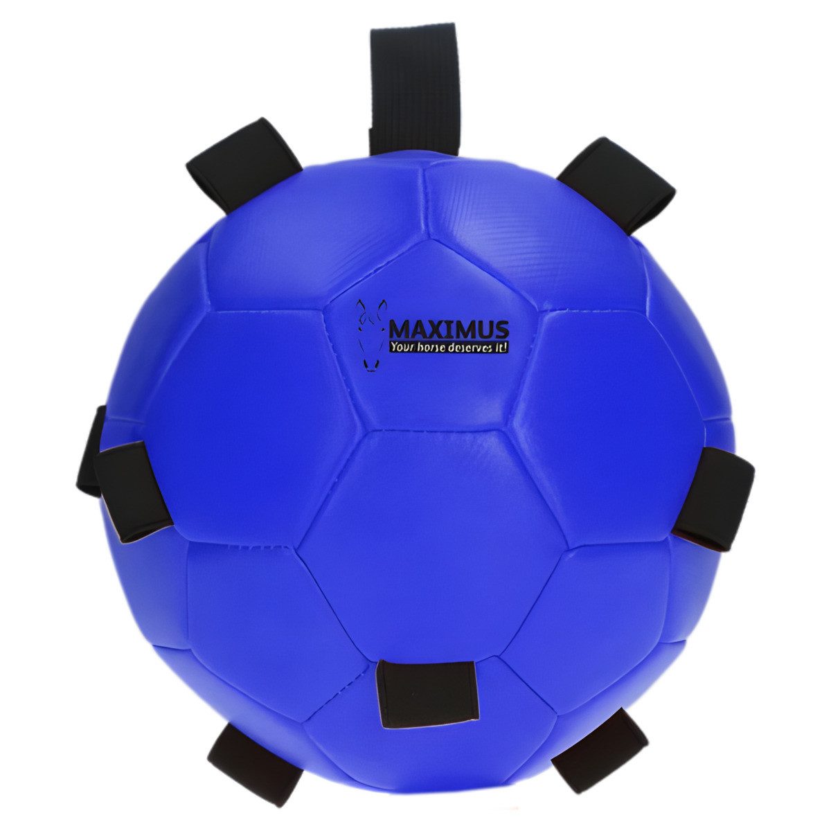 Tierball Fun Play Ball mit Schlaufe blau