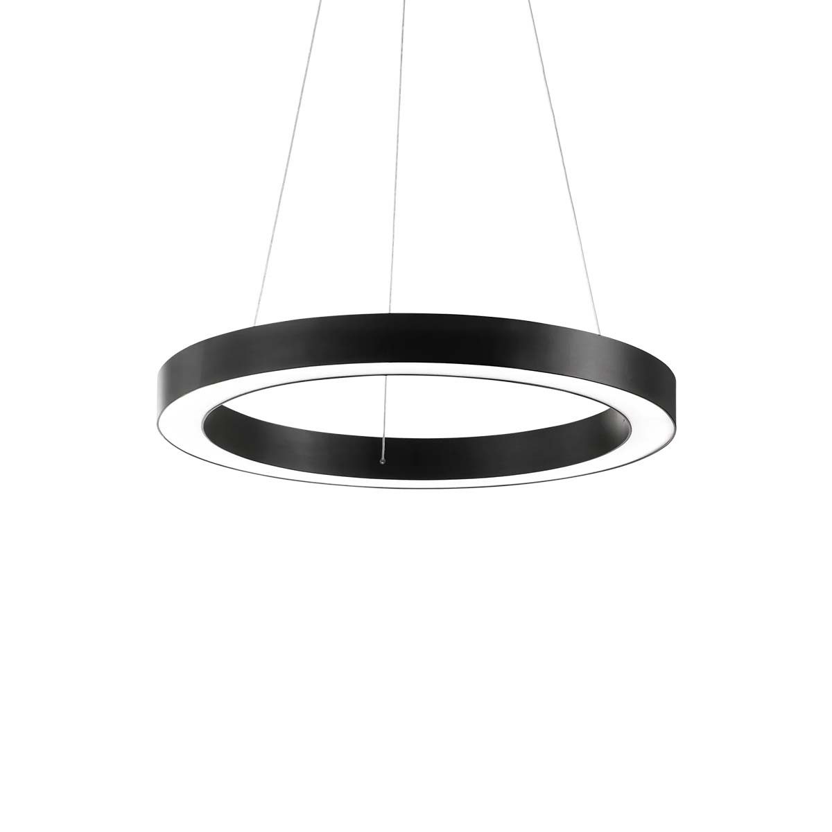Ideal Lux Pendelleuchte Ideal Lux Oracle SP Pendelleuchte, Schwarz, Ø: 50 cm, LED fest integriert, Hängeleuchte