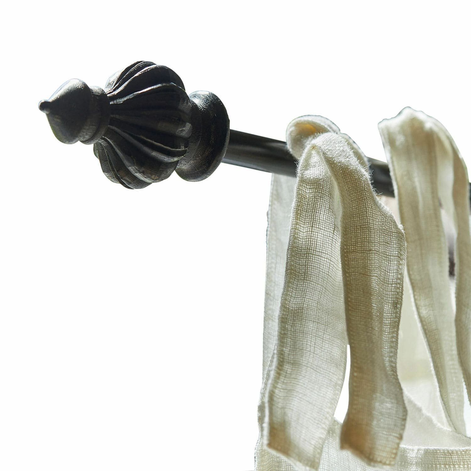 Mirabeau Gardinenstange Gardinenstange Ervauville antikschwarz, Ø 60 mm, St günstig online kaufen