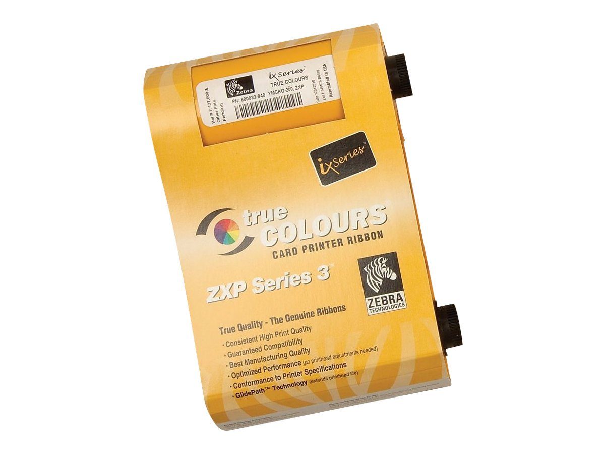 ZEBRA Beschriftungsband ZEBRA COLOR RIBBON YMCKO - 200 IMAGE