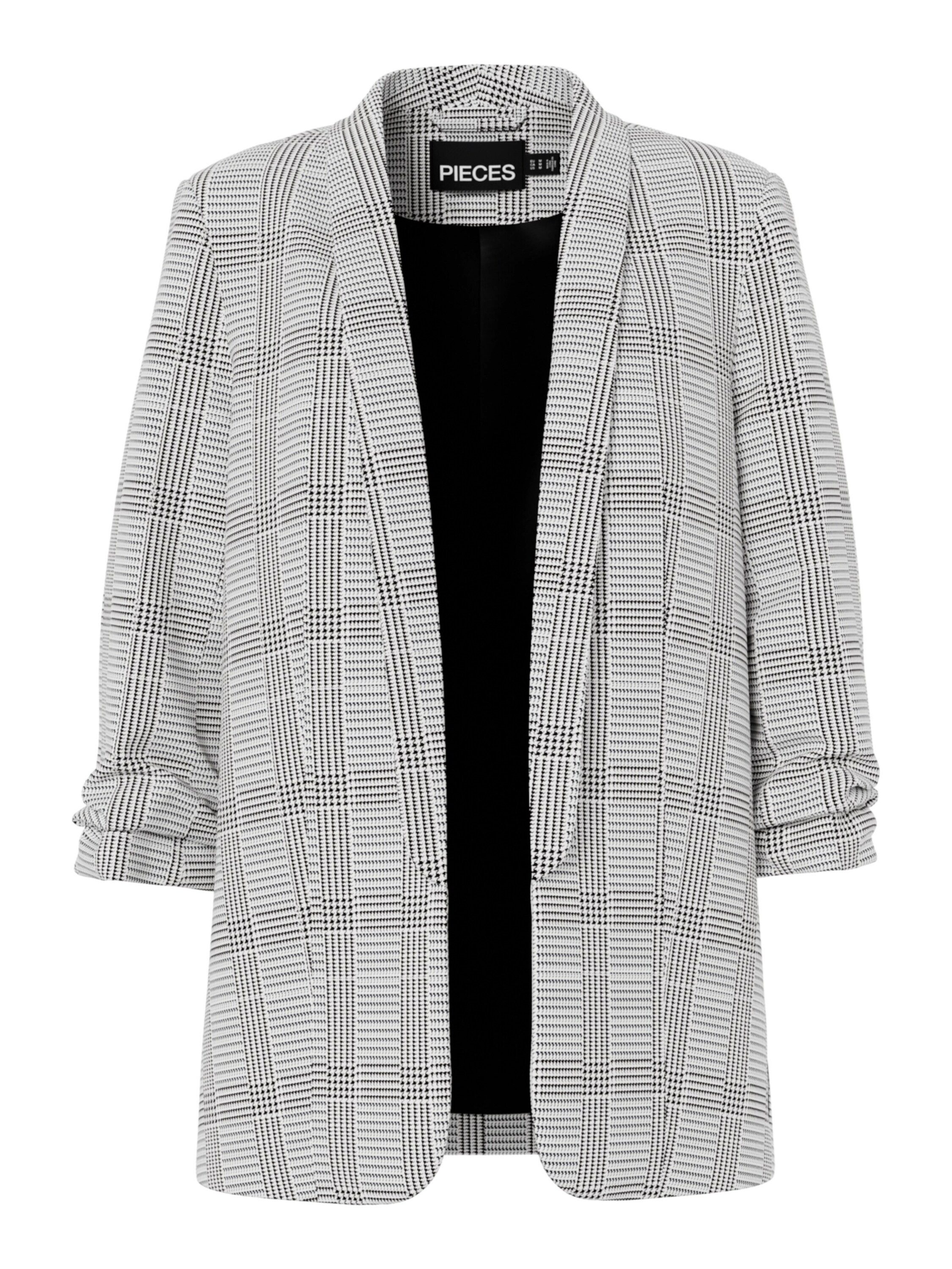 pieces Kurzblazer BOSELLA (1-tlg) Drapiert/gerafft günstig online kaufen