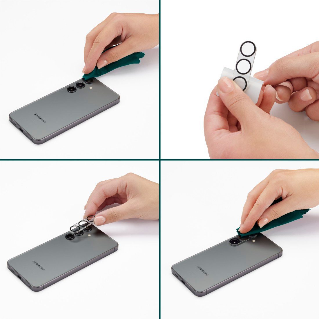 Hama Kameraschutzglas Kameraschutz für Samsung Galaxy A36 5G (Panzerglas Handykamera, 9H) für Samsung Galaxy A36