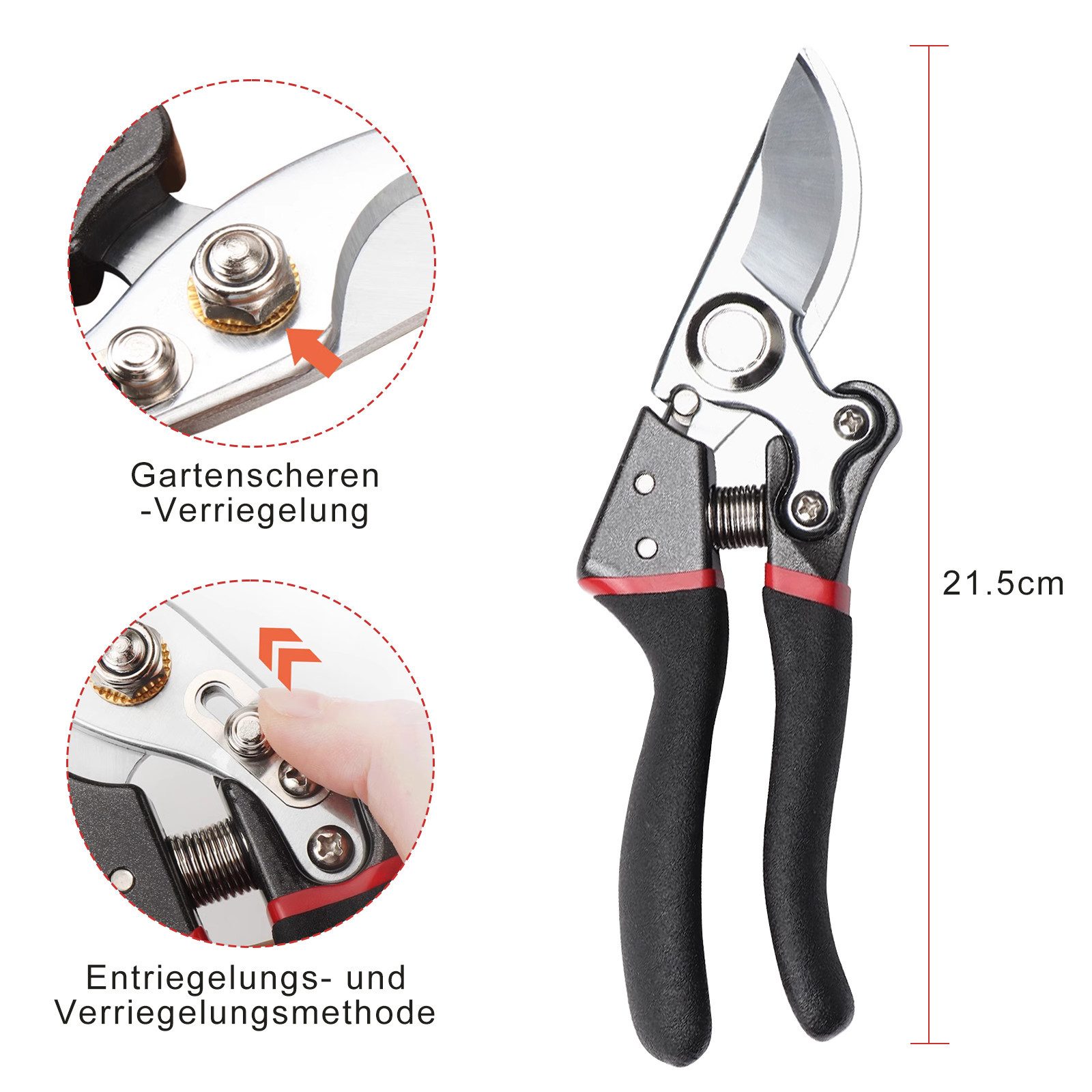 Comfy Mate Gartenschere Bypass aus SK-5 günstig online kaufen