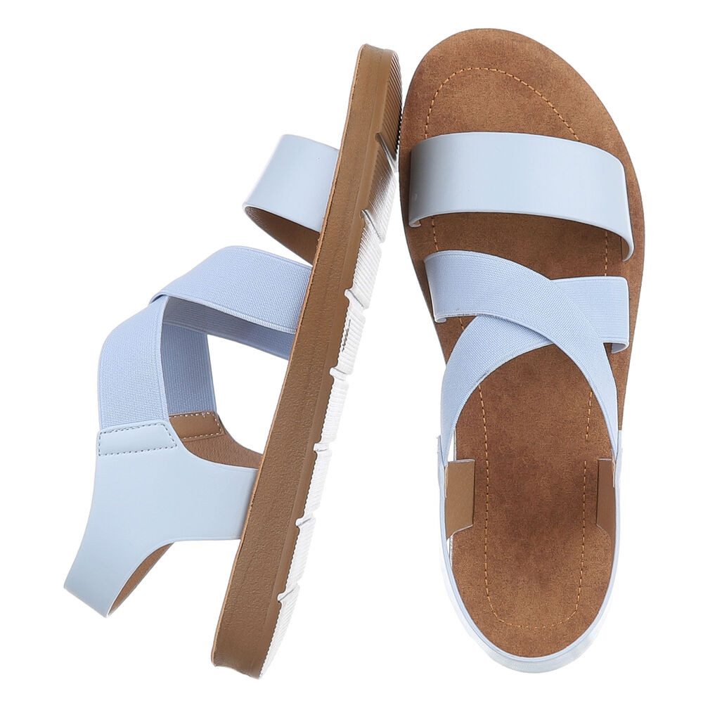 Ital-Design Damen Mokassins mit geflochtenem Detail und rutschfester Sohle günstig online kaufen