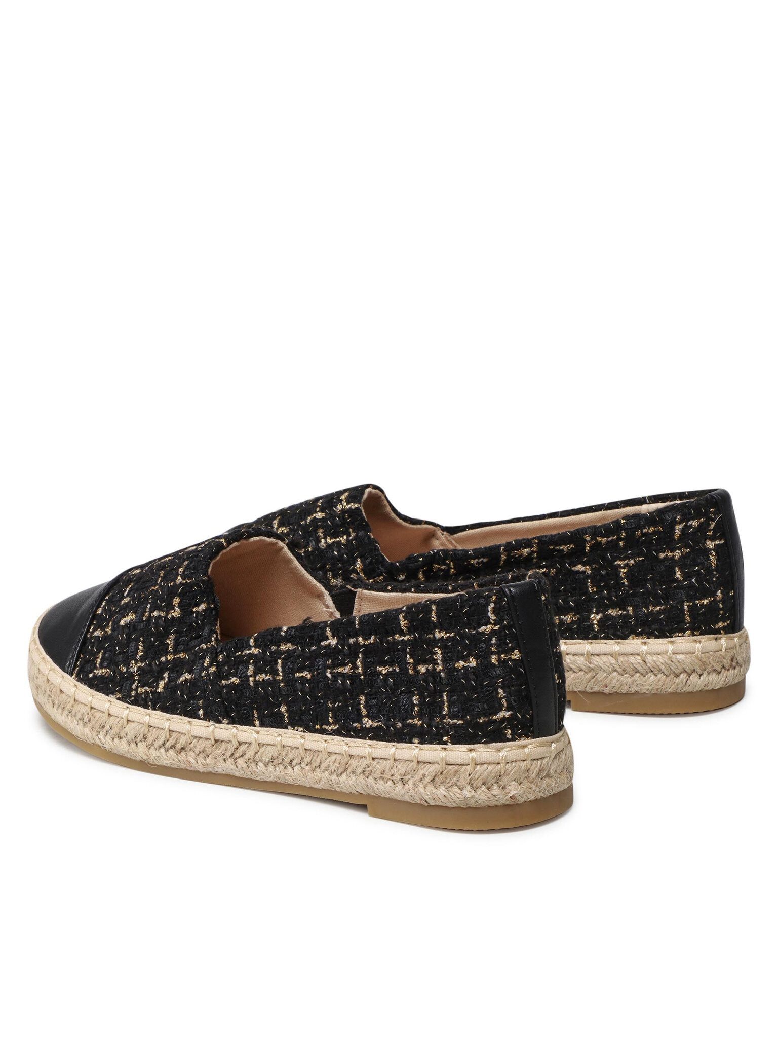 DeeZee DeeZee Espadrilles Damen WSS990-104 Schwarz Espadrille