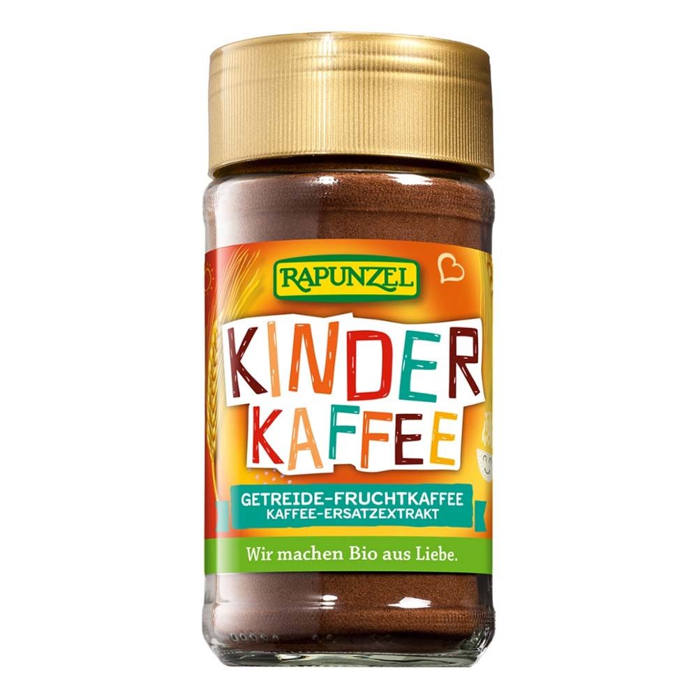 Rapunzel Kaffeeersatz Kinderkaffee Instant - Getreide-Fruchtkaffee 80g