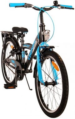 TPFSports Kinderfahrrad Volare Thombike 20 Zoll mit 2 Handbremsen, 1 Gang, (Jungsfahrrad - Jungen Kinderrad - ohne Schaltung - Sicherheitsgriffe), Kinderfahrrad 20 Zoll - Jugend Fahrrad - Kinder Jugend Fahrrad Blau