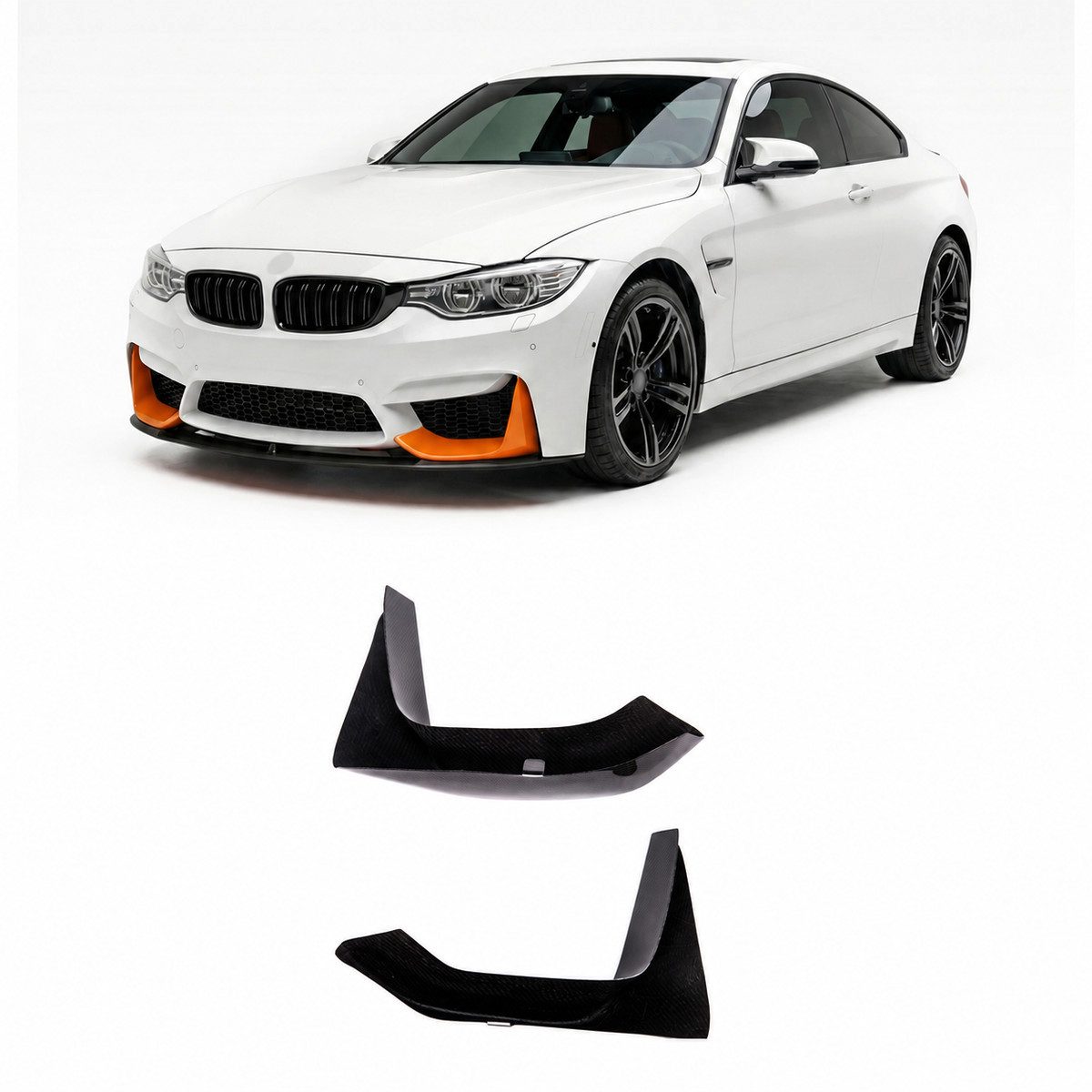 LLCTOOLS Frontstoßstange Frontspoilerlippe passend für BMW M3/M4