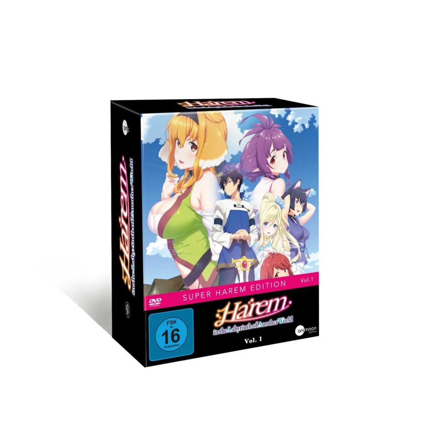 Crunchyroll DVD Harem in the Labyrinth of Another World - DVD Vol. 1 mit Sammelschuber