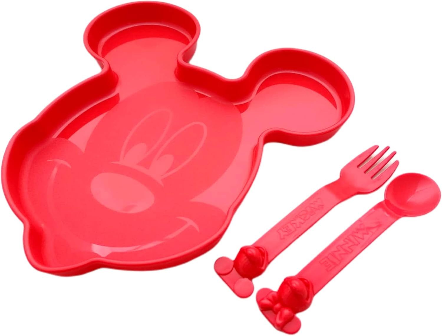 TUPPERWARE Тарелки Tupperware Kinderteller mit Gabel und Löffel - Disney