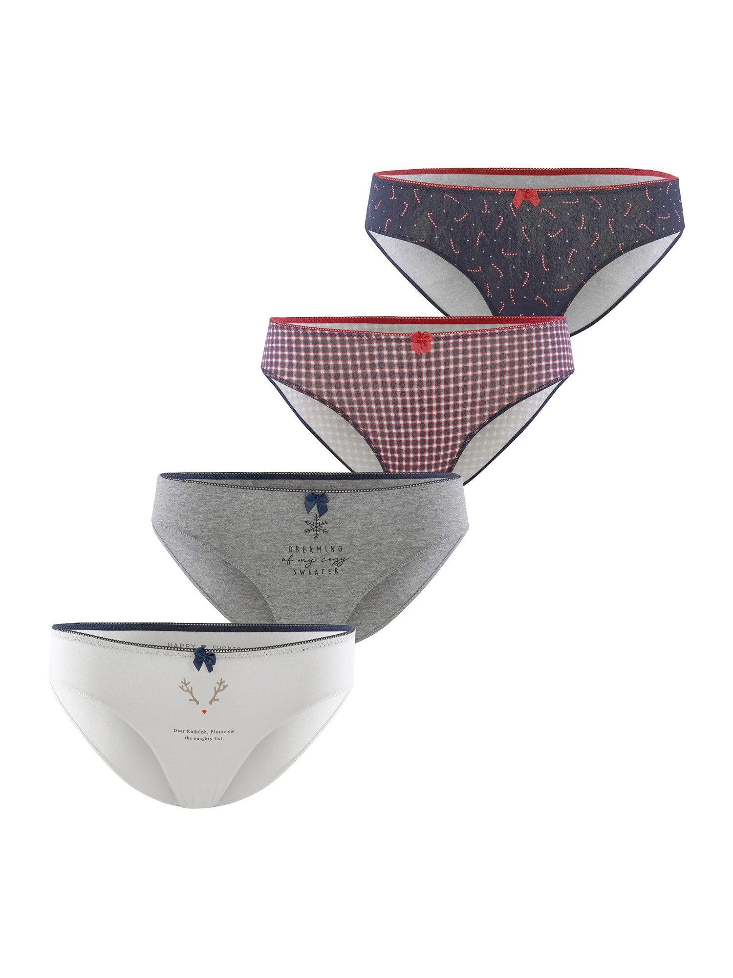 HAPPY SHORTS Slip Mixed (4-St) günstig online kaufen