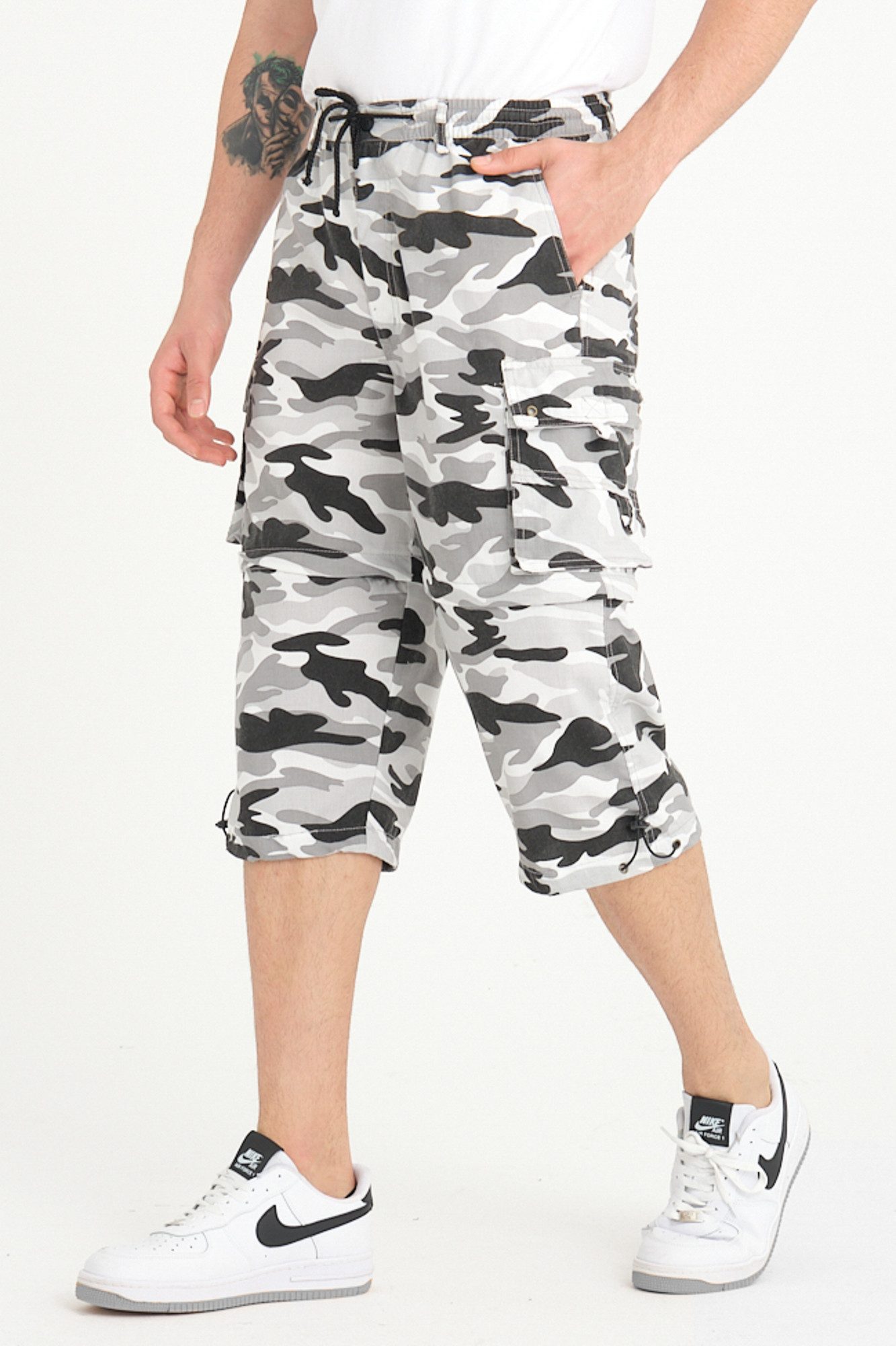 Kendindza Collection Cargoshorts Zipp Off Bermuda Shorts Herren kurze Hose günstig online kaufen
