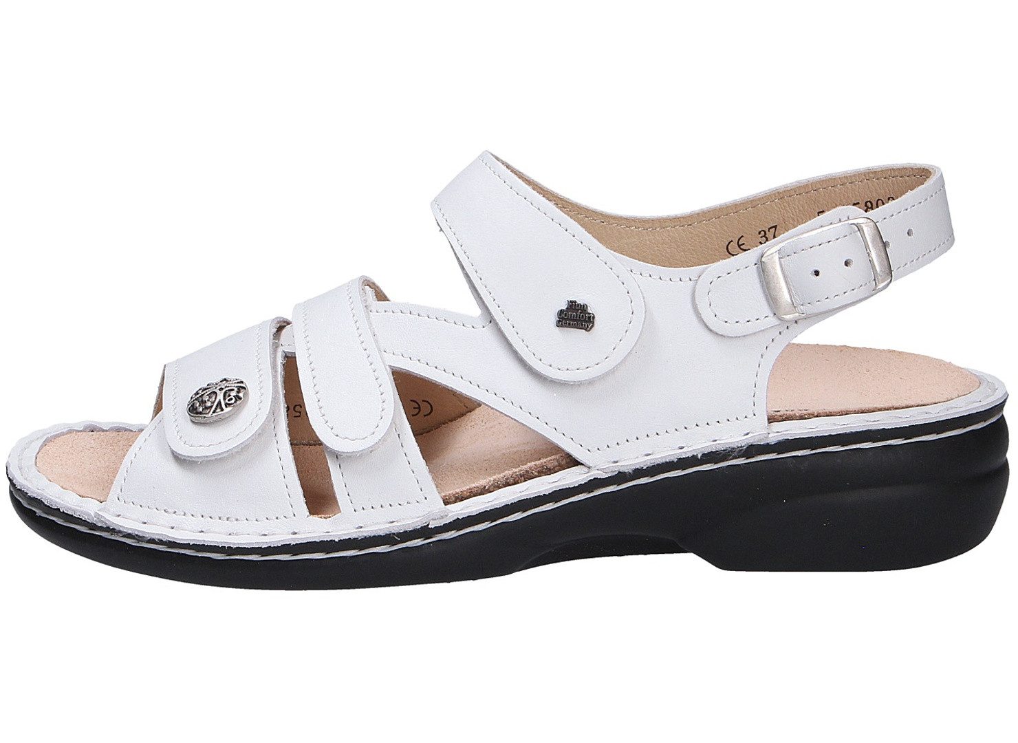 Finn Comfort Finn Comfort Damen Sandale GOMERA weiß Größe Sandale