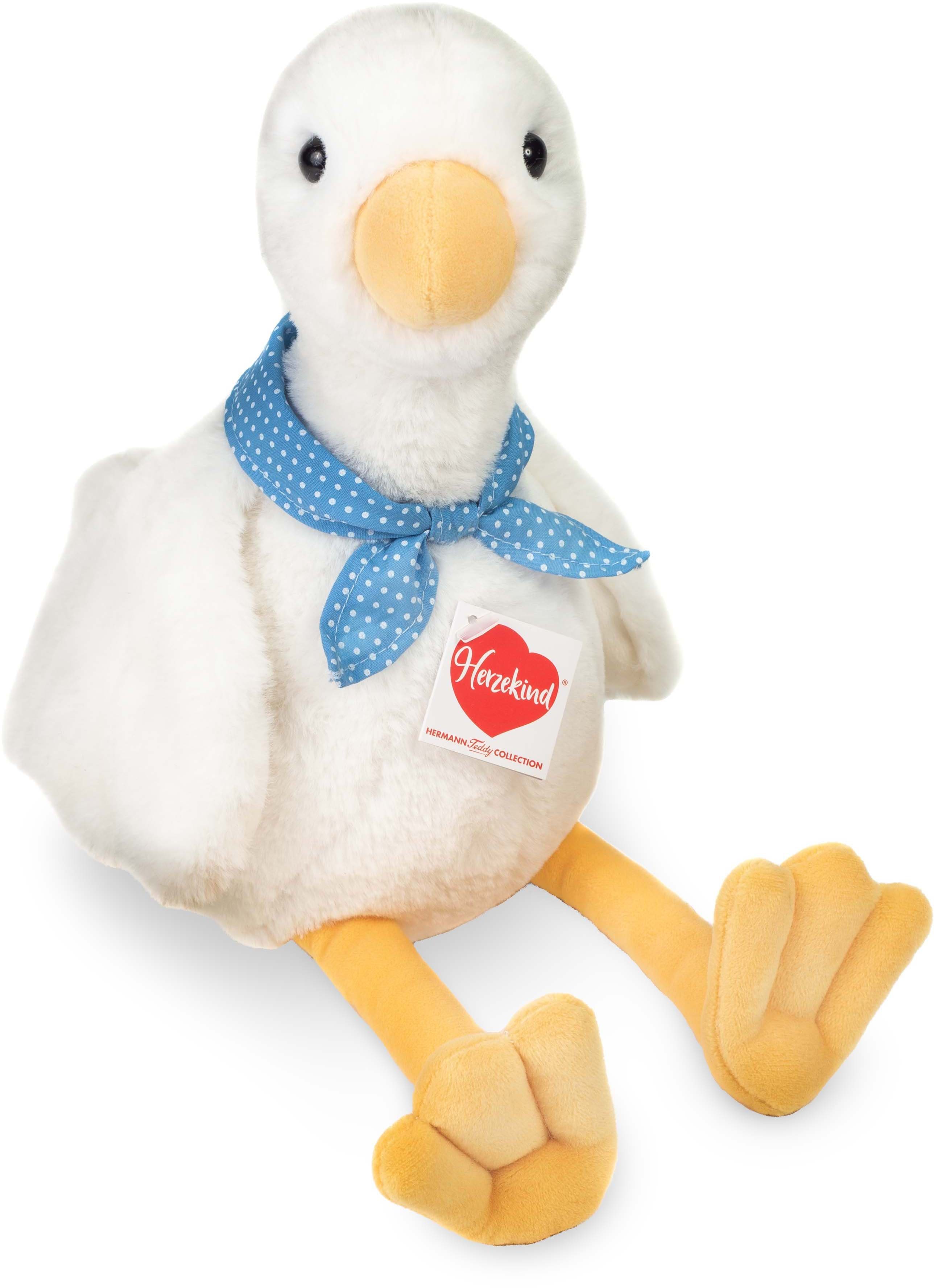 Teddy Hermann® Kuscheltier Herzekind, Ente Elisa 28 cm