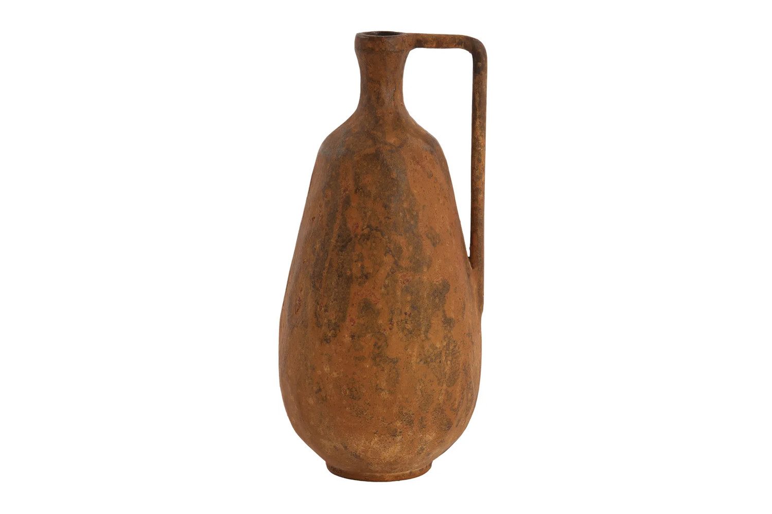 Light & Living Dekovase Dekovase Vase OSTRA von Light & Living Blumenvase 16,5x17x35 cm Rost (1 St)