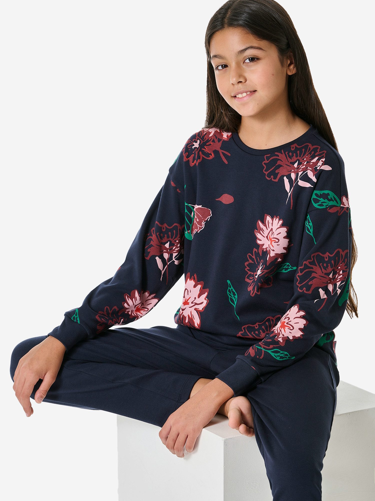 Schiesser Pyjama Nightwear 3 (2 tlg) schlafanzug schlafmode bequem