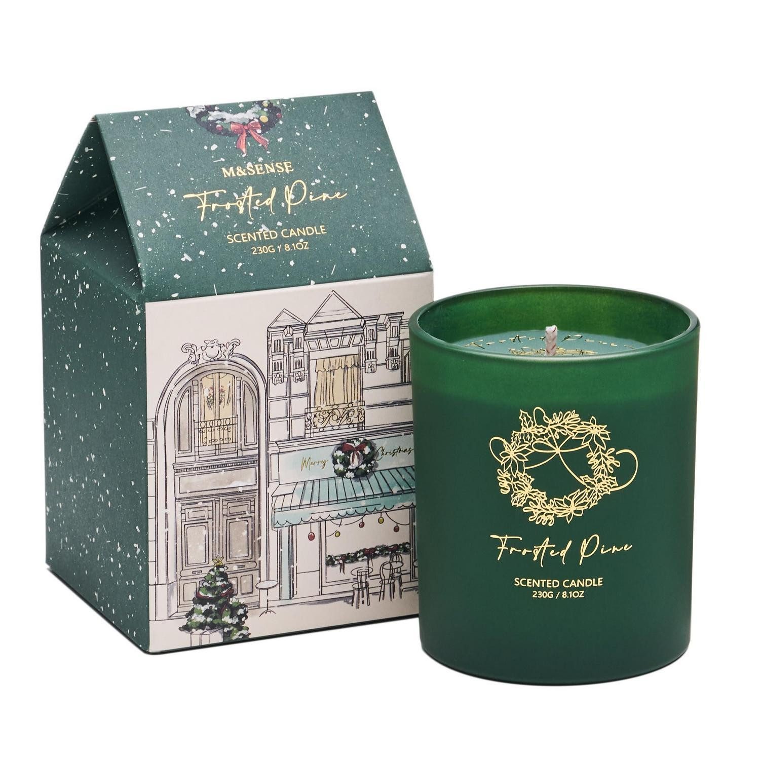 LuxusKollektion Duftkerze Duftkerze Weihnachten Kiefer 230g