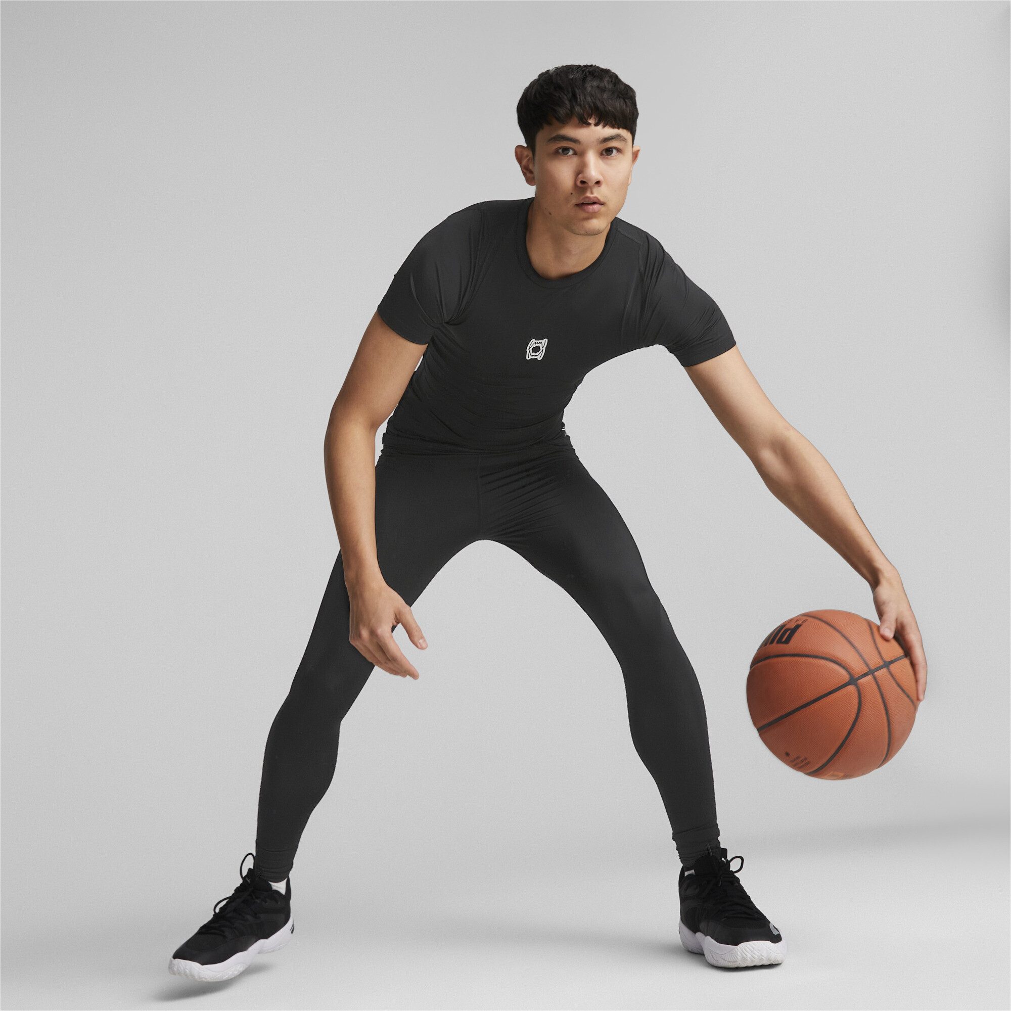 PUMA Trainingsshirt Hoops Team Basketball-T-Shirt Herren