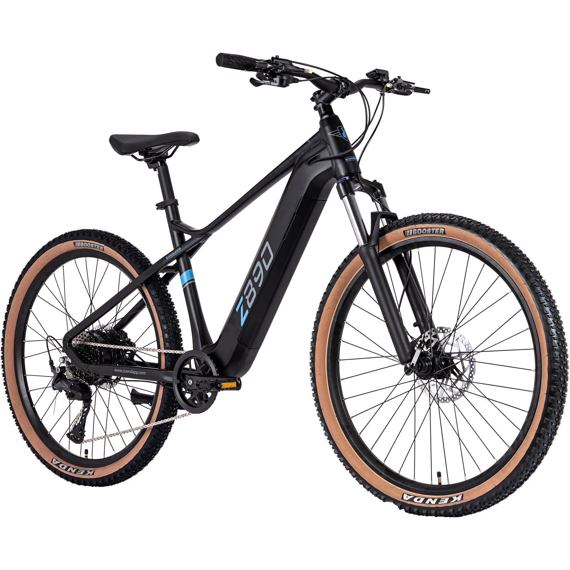 Zündapp E-Bike Mountainbike Z890, 10 Gang Shimano, Kettenschaltung, Heckmotor, 540 Wh