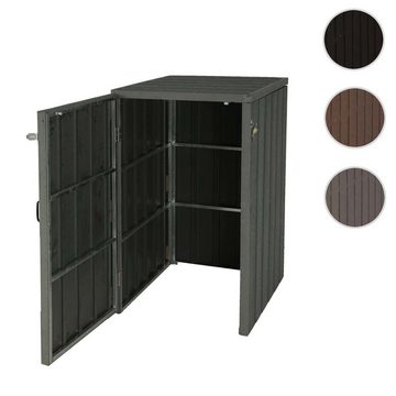 MCW Mülltonnenbox MCW-J28-XL-1-2 (1 St), Erweiterbar, Abschließbare Tür, Mit Türgriff zum bequemen Öffnen