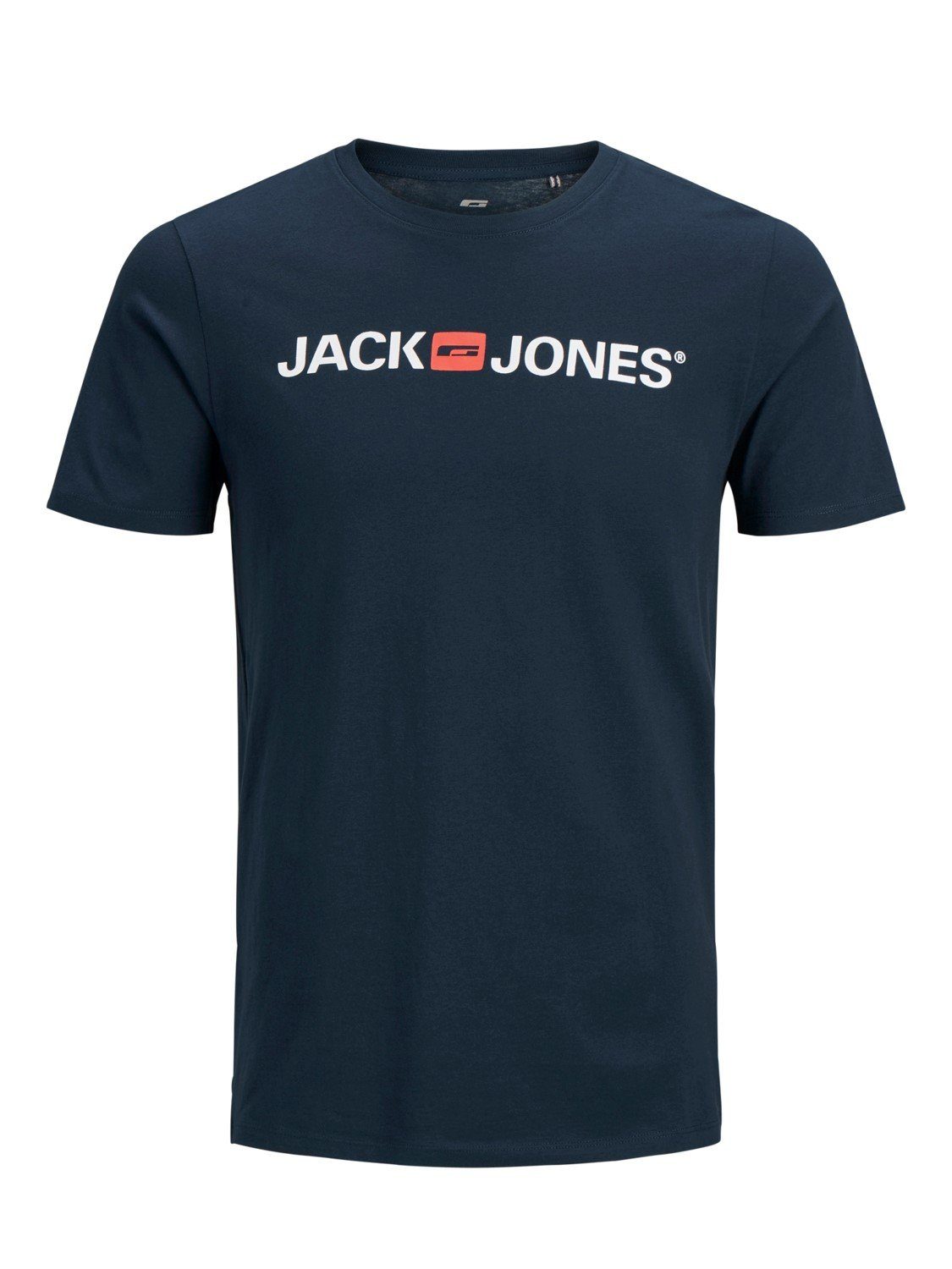 Jack & Jones T-Shirt »Jack & Jones Herren T-Shirt JJECORP Logo Kurzarm  Jersey Shirt« (1-tlg) 3661 in Schwarz online kaufen | OTTO