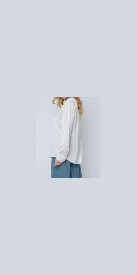 Emily Van Den Bergh Hemdbluse Bluse EMILY VAN DEN BERGH light sand