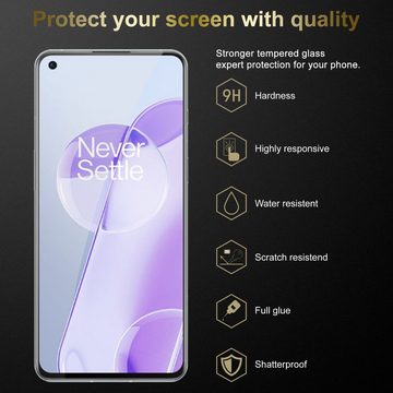 Cadorabo Schutzfolie OnePlus 9RT 5G, Schutzglas Panzer Folie (Tempered) Display-Schutzglas mit 3D Touch