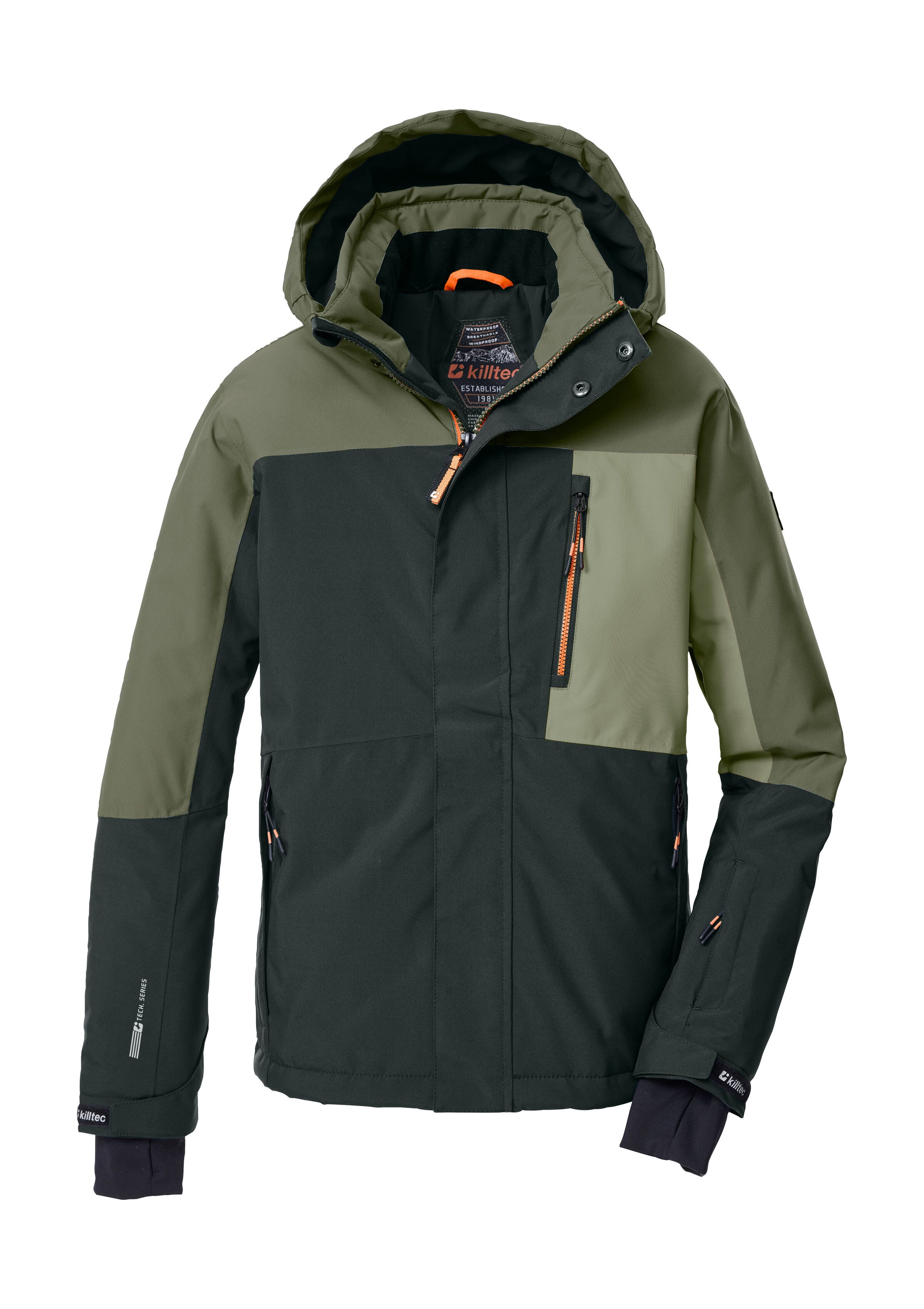 Killtec Skijacke KSW 200 BYS SKI JCKT Killtec Kids Skijacke: wasserdicht, atmungsaktiv, reflektierend