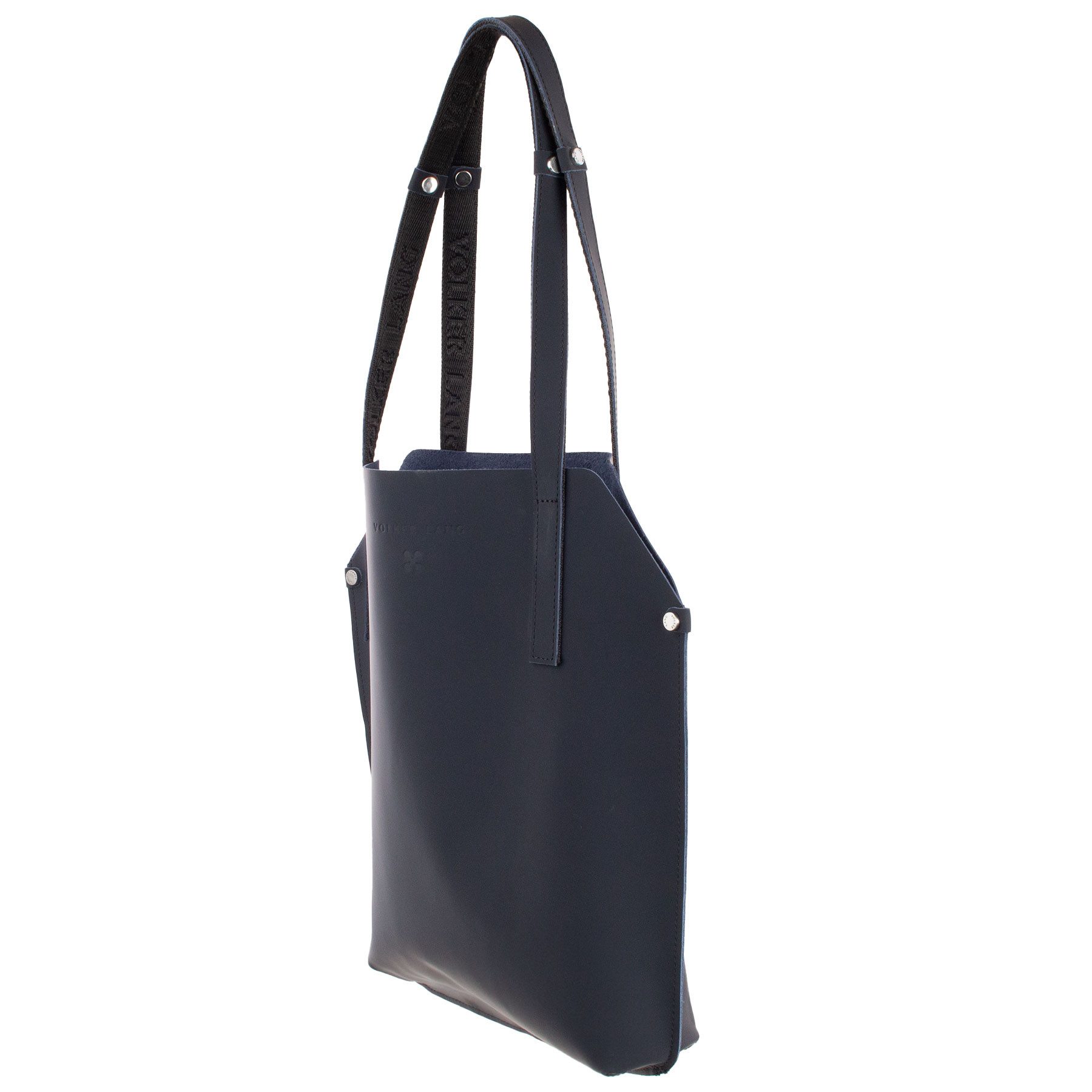 VOLKER LANG Shopper LB3 - kleine Lederbeuteltasche ohne Futter