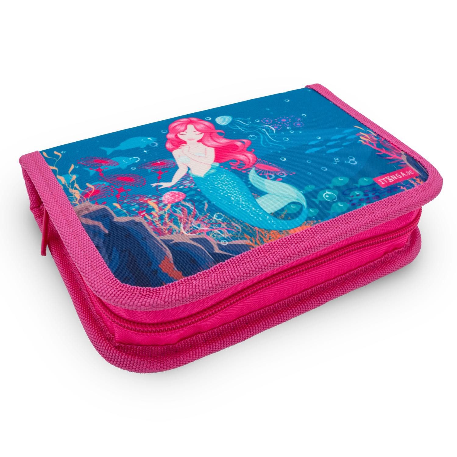 itenga Federmäppchen itenga Schüler-Etui Mäppchen Meerjungfrau günstig online kaufen
