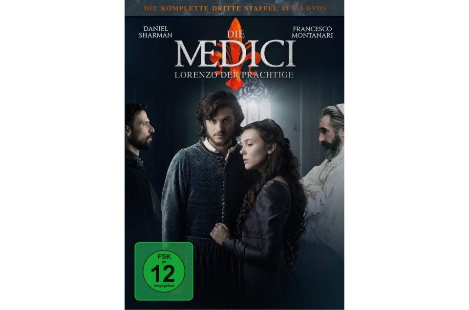 Leonine DVD Die Medici Staffel 3 - Lorenzo der Prächtige (finale Staffel)