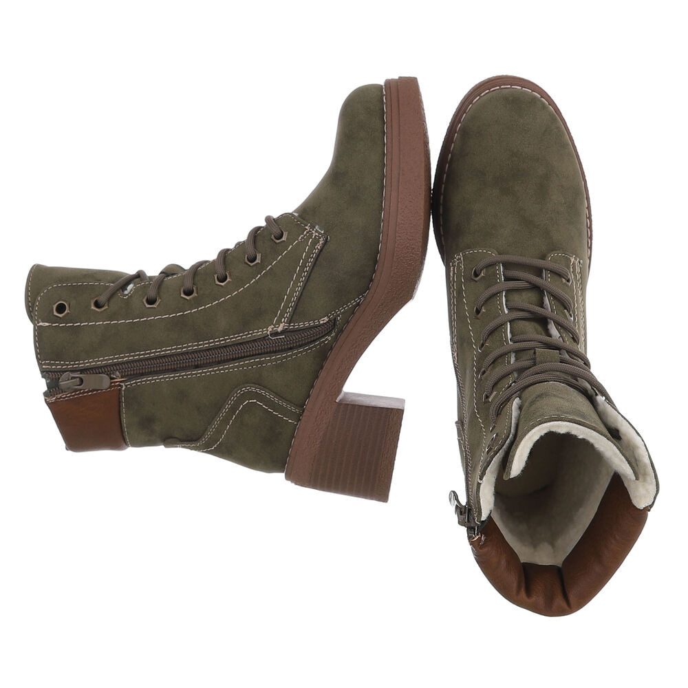 Ital-Design Elegante Damen-Stiefelette mit hochwertigem Material und Komfor günstig online kaufen