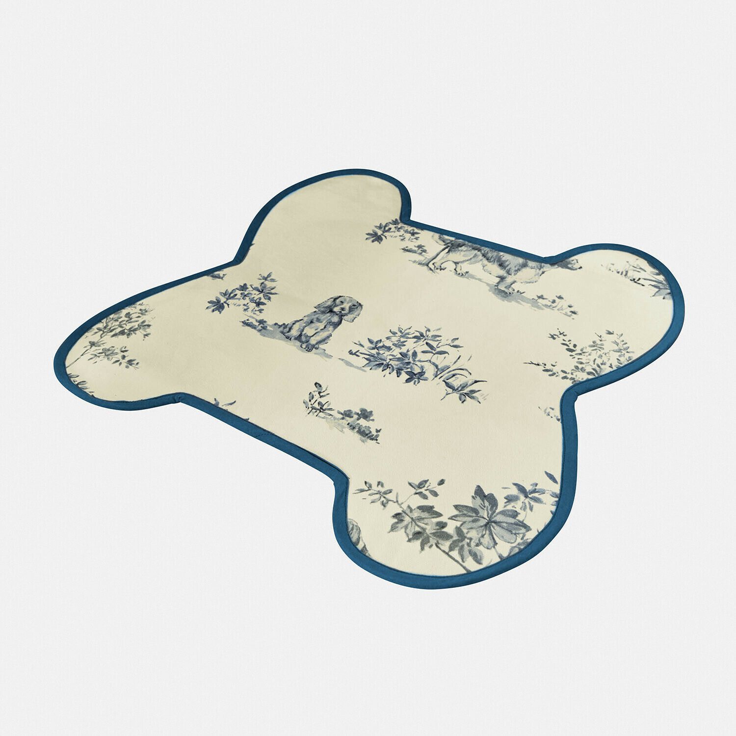 Mirabeau Futternapf Futternapfunterlage Ymélorine creme/blau
