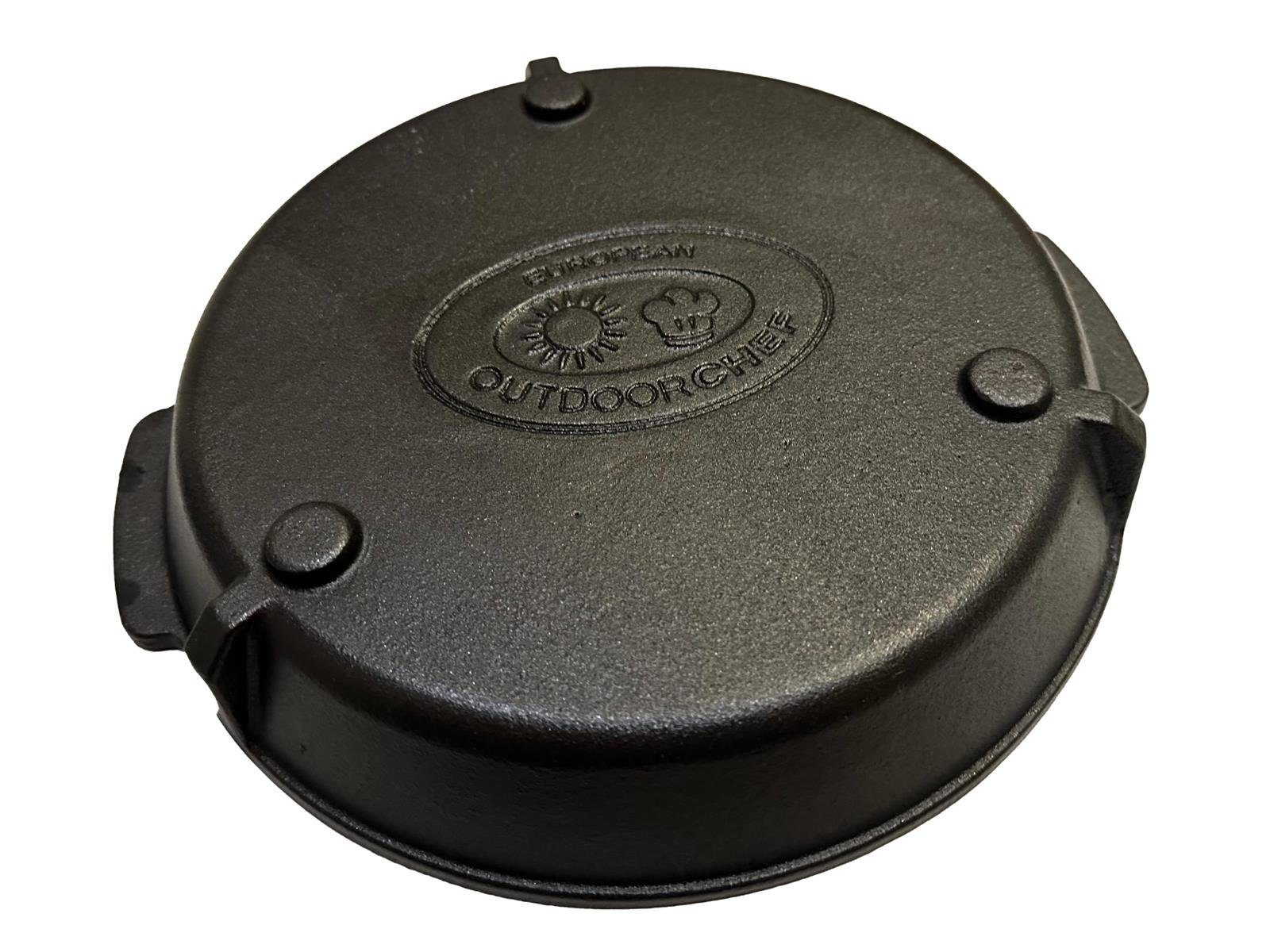 OUTDOORCHEF Grillpfanne emaillierte Gußeisen Aroma-Grillpfanne 23cm, Gußeisen (1-tlg)
