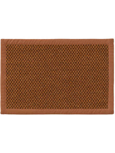 Fußmatte Greta, benuta, rechteckig, Höhe: 5 mm, Kunstfaser, Berber, Ethno-Style, Wohnzimmer