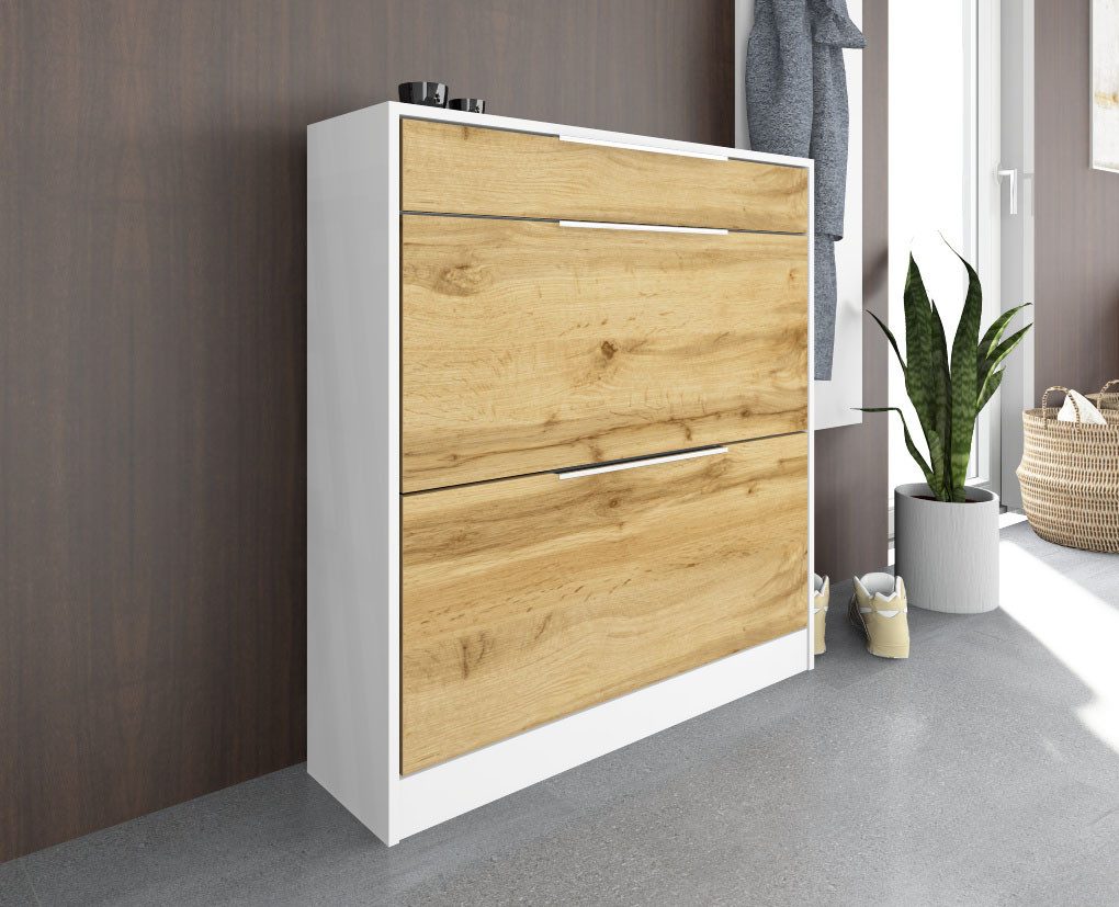 borchardt Möbel Schuhschrank Oliva Stehende Montage, Wandmontage & Glasböden unter Mehr aus der Serie