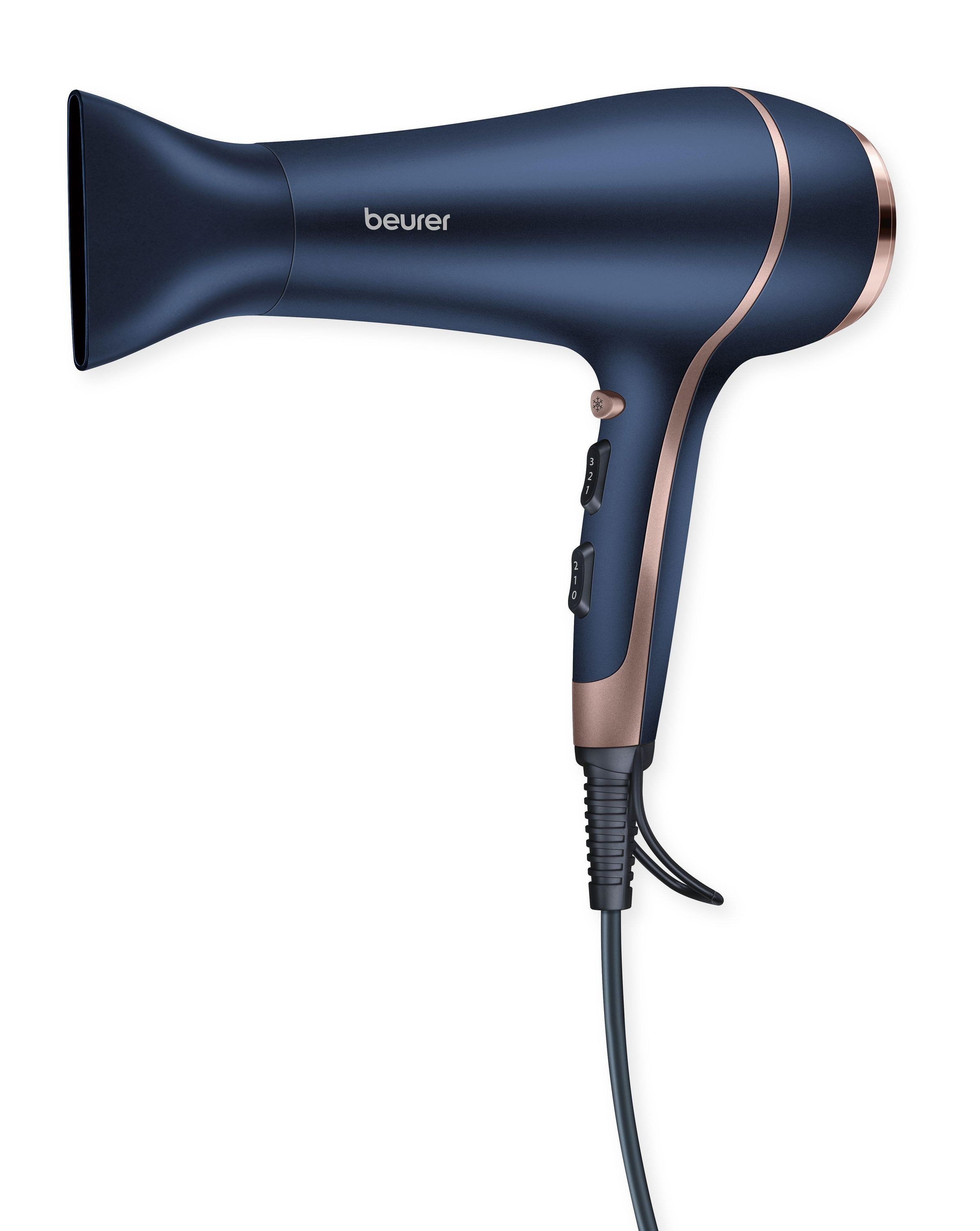 BEURER Haartrockner Haartrockner 2400W mit 3 Heizstufen, Kaltstufe, schmaler