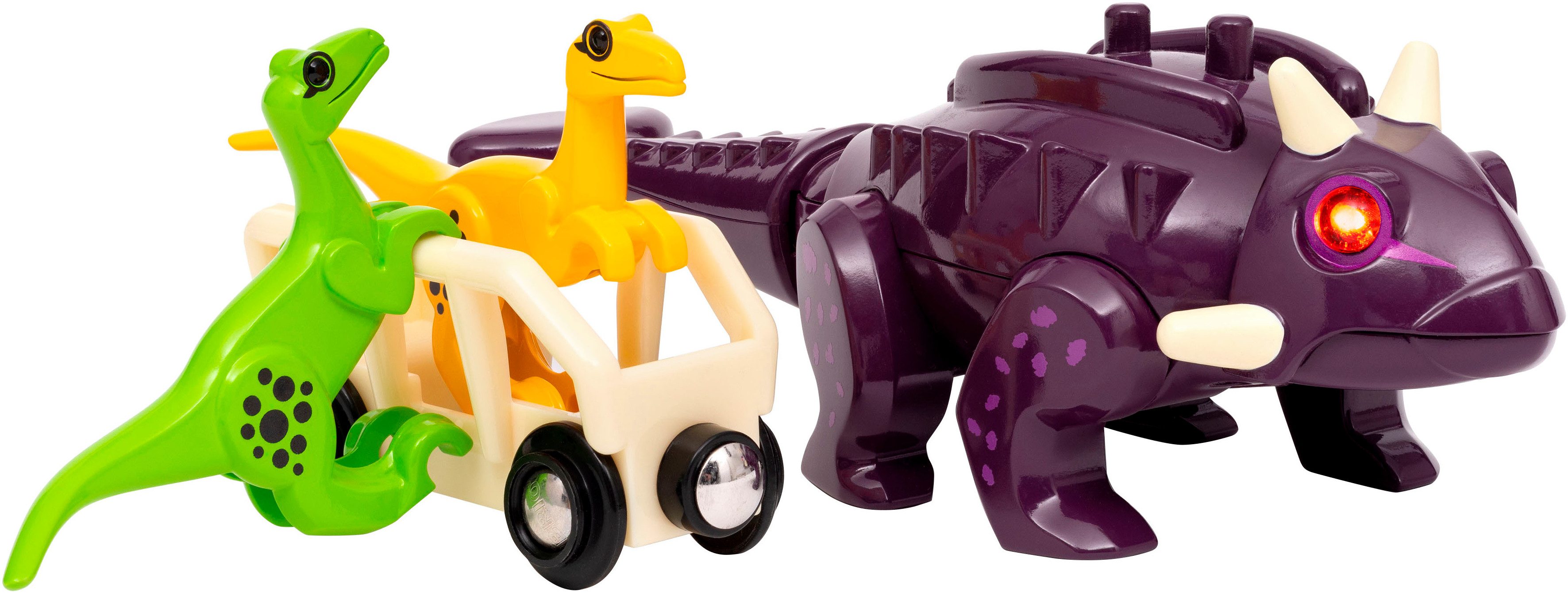 BRIO® Actionfigur BRIO World - Dinosaurier Ankylosaurus, mit Licht und Sound