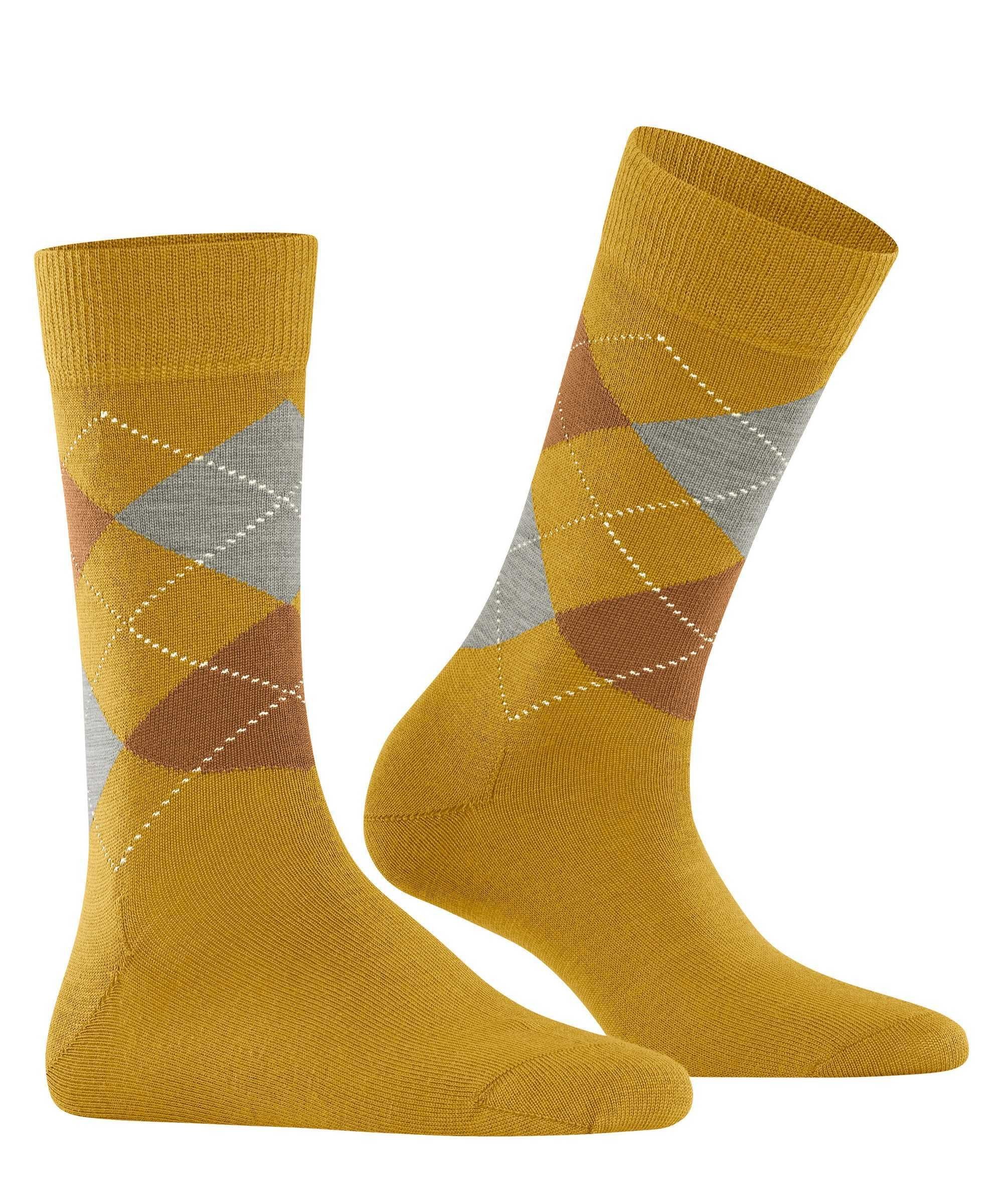 Burlington Kurzsocken Damen Socken - MARYLEBONE (Curry) Kurzstrumpf Gelb
