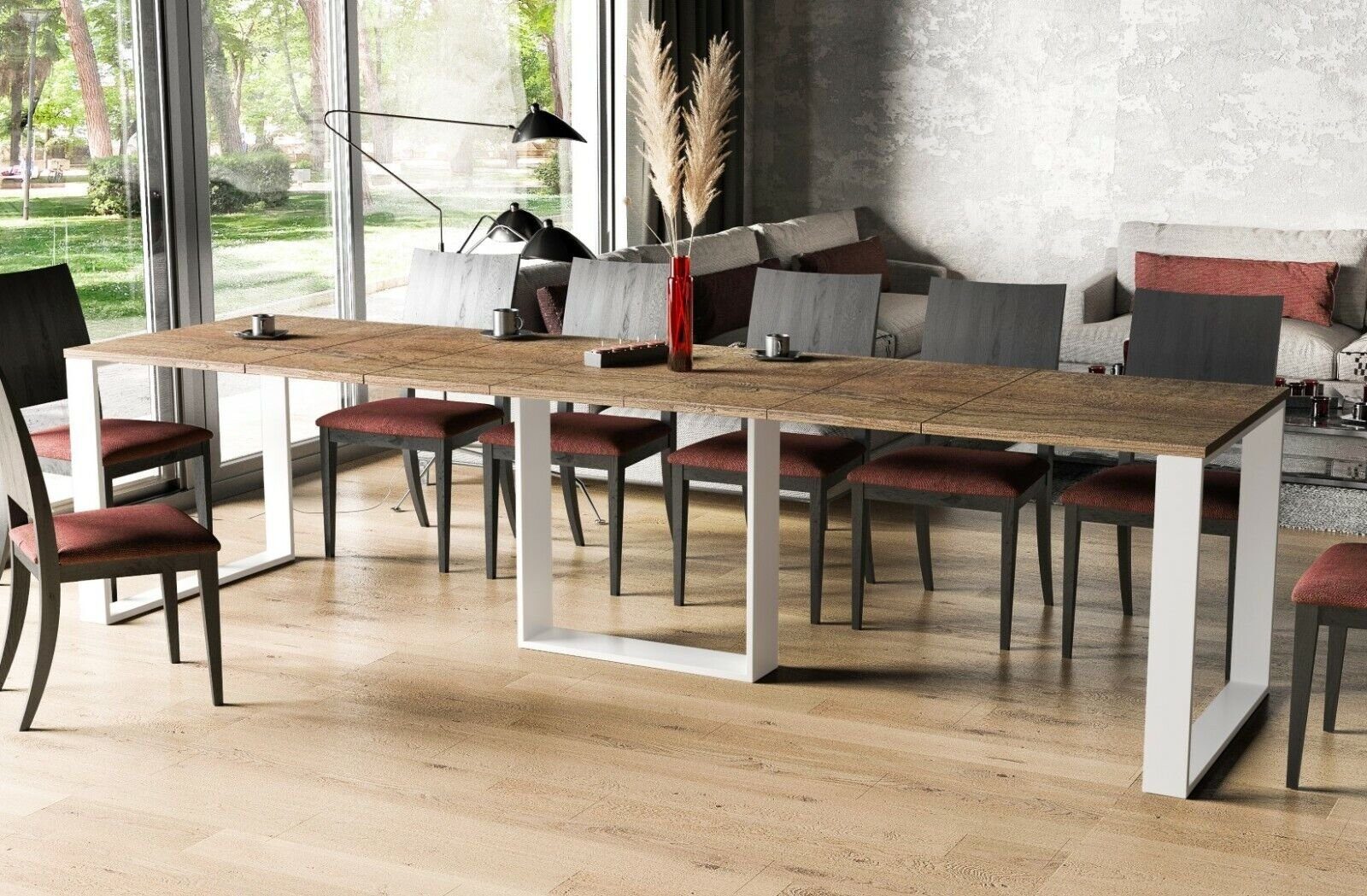 Endo-Moebel Esstisch Borys White 130cm - günstig online kaufen