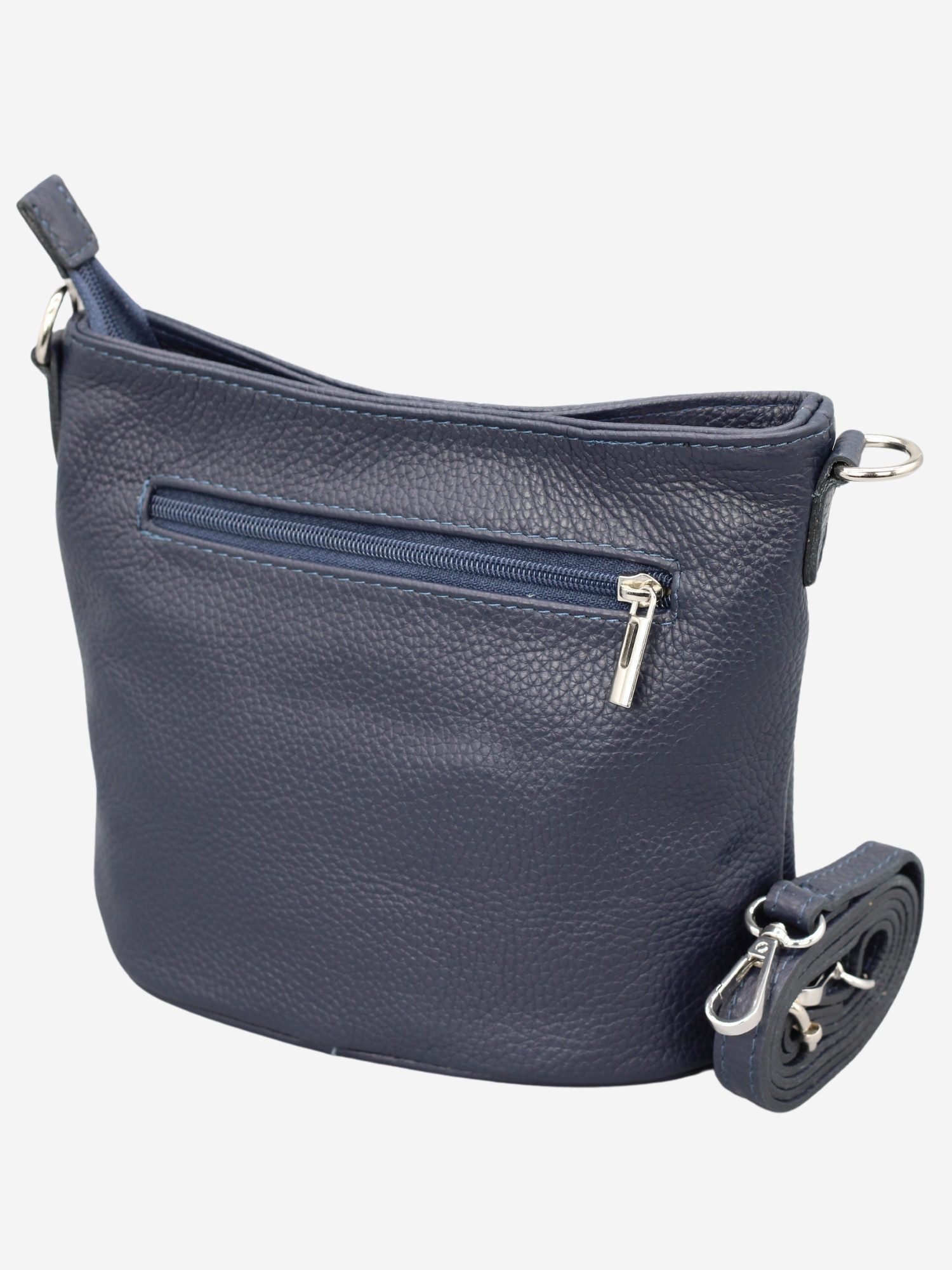 Adel Bags Schultertasche LINA Umhängetasche für Damen, Schultertasche Echtleder Gürteltasche