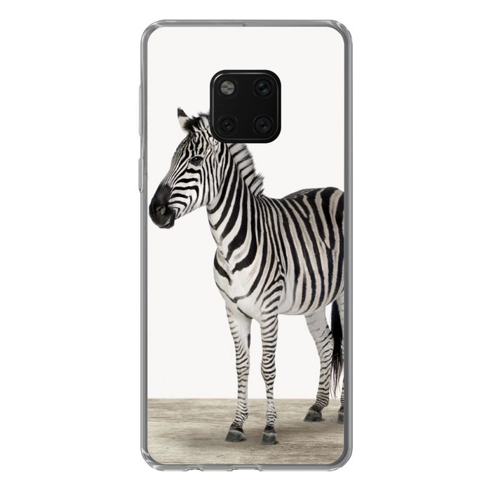 MuchoWow Handyhülle Zebra - Mädchen - Tiere - Kinder - Jungen Handyhülle Huawei Mate 20 Pro Handy Case Silikon Bumper Case