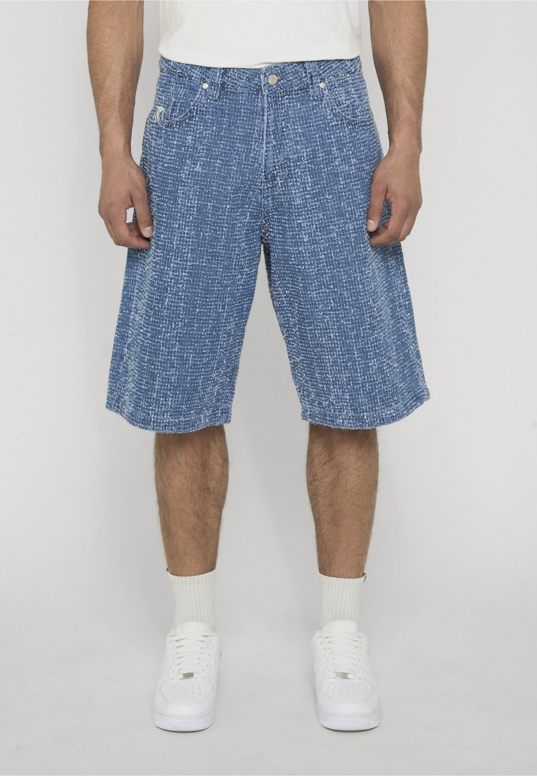 Karl Kani Jeansshorts Karl Kani Kani Jeans Distressed Denim Jorts
