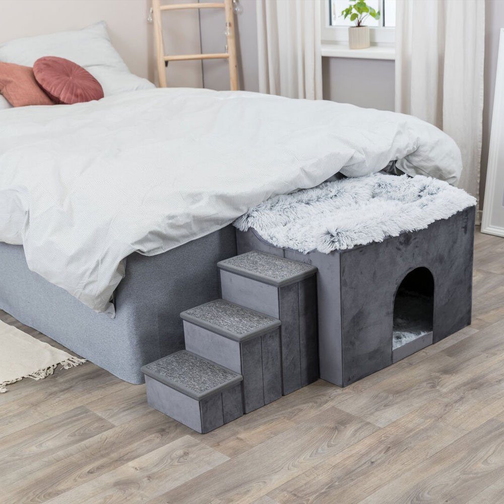 TRIXIE Schlafhöhle Trixie Höhle Harvey mit Treppe - 119 × 47 × 50 cm günstig online kaufen