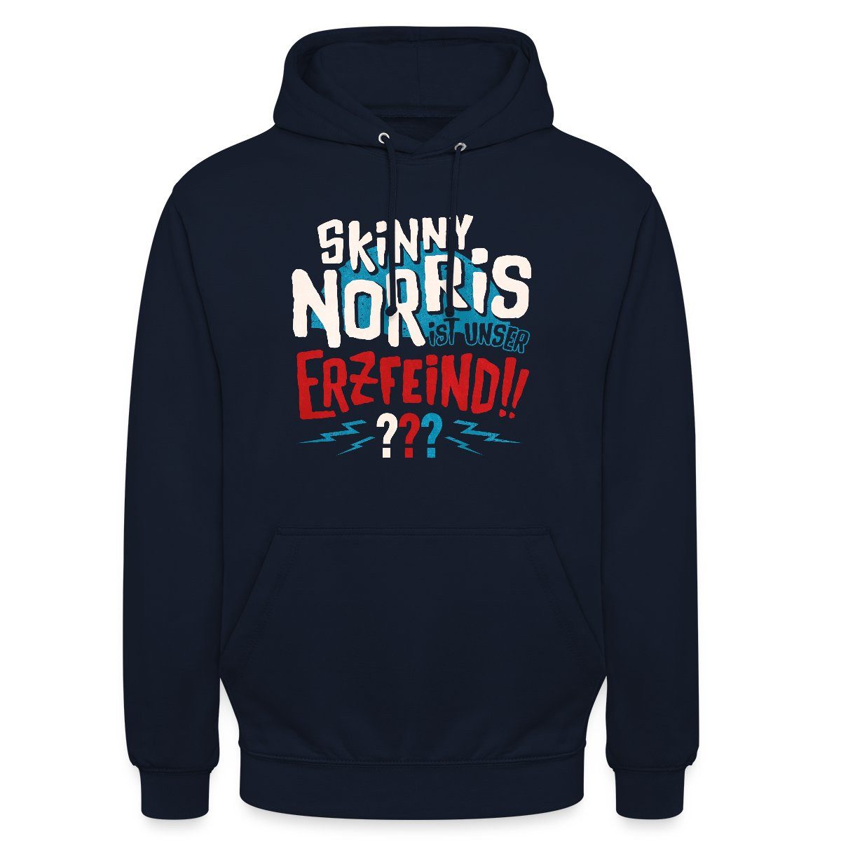 Hoodie Die Drei Fragezeichen Skinny Norris Unisex Hoodie