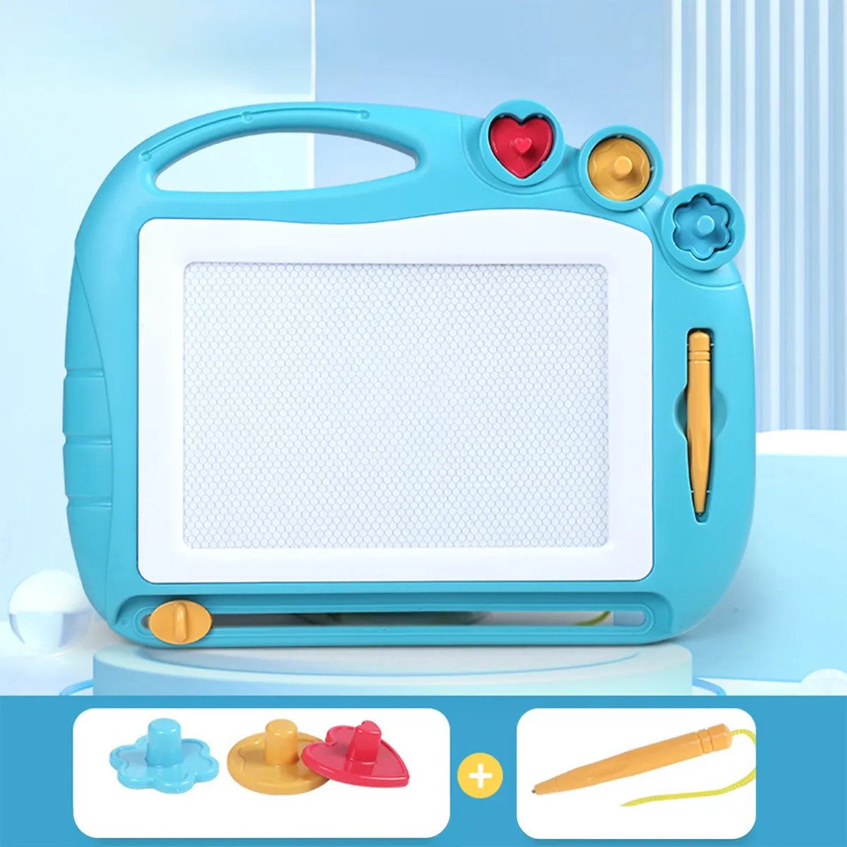 POPOLIC Zaubertafel Kinder-Malbrett, Magnetische Zeichentafel, Bunt Graffit günstig online kaufen